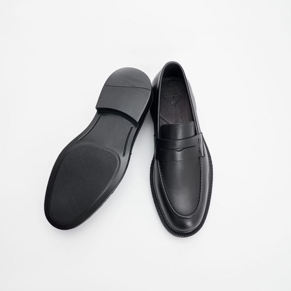  Giày Da Cao Cấp Loafer 