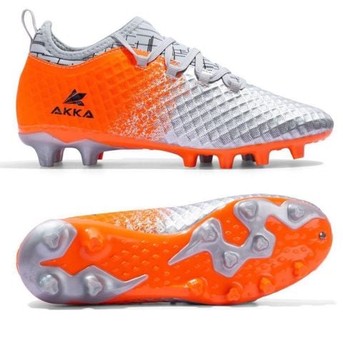  GIÀY ĐÁ BÓNG AKKA SPEED2 - FG - BẠC/CAM 
