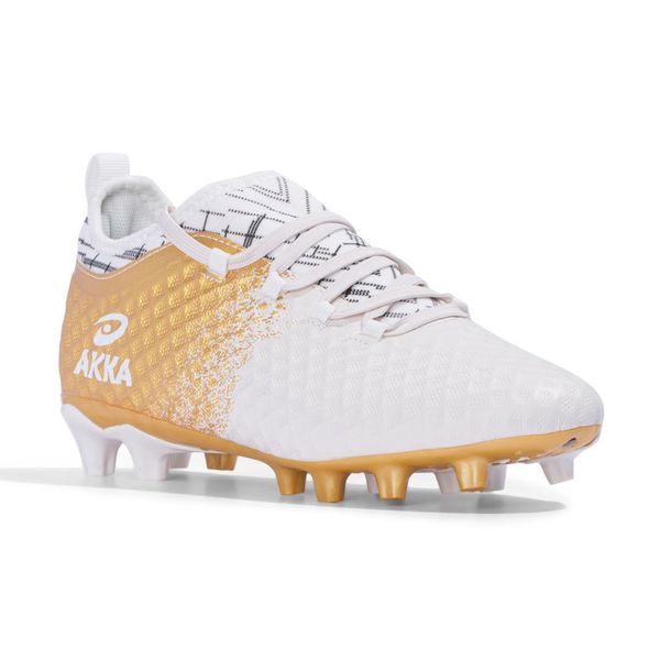  GIÀY ĐÁ BÓNG AKKA SPEED2 - FG - TRẮNG/ĐỒNG 