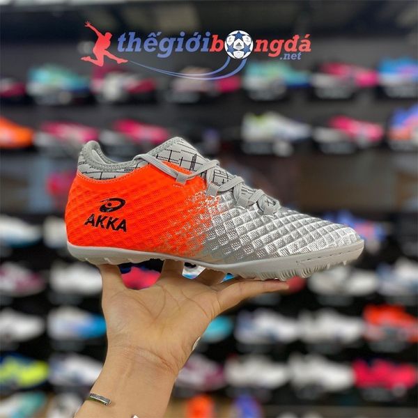  GIÀY ĐÁ BÓNG AKKA SPEED 2 MÀU CAM BẠC 