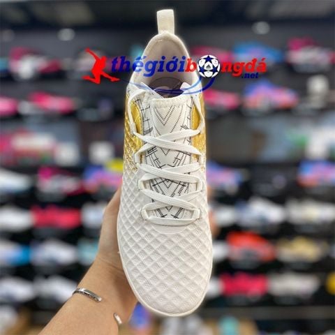  GIÀY ĐÁ BÓNG AKKA SPEED2 - TRẮNG/ĐỒNG 