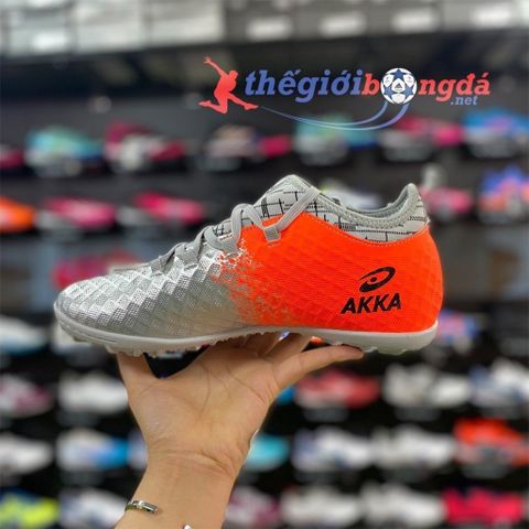  GIÀY ĐÁ BÓNG AKKA SPEED 2 MÀU CAM BẠC 