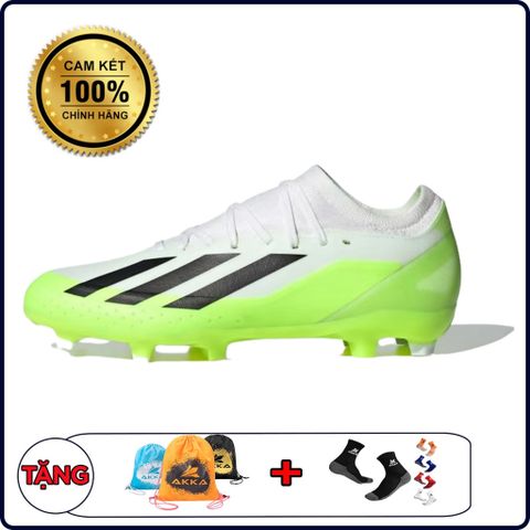  ADIDAS X CRAZYFAST.3 FG TRẮNG/VÀNG HQ4534 
