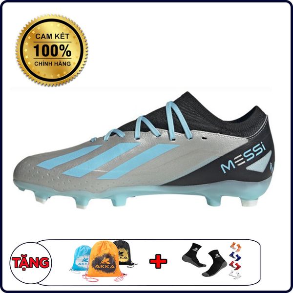  ADIDAS X CRAZYFAST.3 MESSI FG - XÁM/XANH - IE4078 