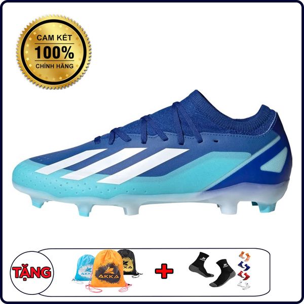 ADIDAS X CRAZYFAST.3 FG XANH/TRẮNG GY7428 
