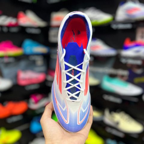  ADIDAS F50 PRO TF - TRẮNG/XANH - IF1323 