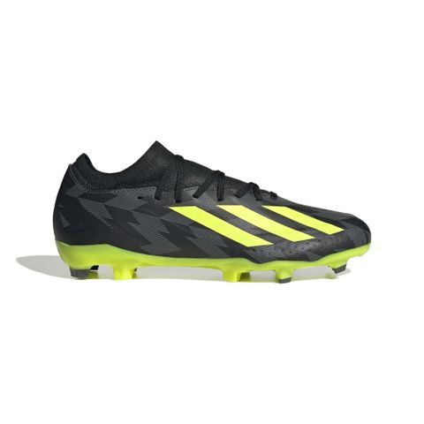 ADIDAS X CRAZYFAST INJ.3 FG ĐEN/XANH NEON - IG0758 