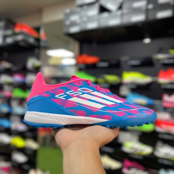  ADIDAS F50 LEAGUE REEMERGENCE TF - XANH/HỒNG - IF1336 