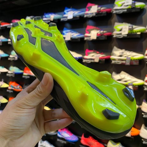  ADIDAS X CRAZYFAST INJ.3 FG ĐEN/XANH NEON - IG0758 