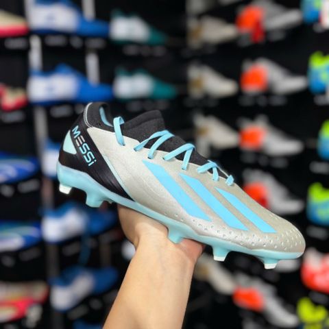  ADIDAS X CRAZYFAST.3 MESSI FG - XÁM/XANH - IE4078 