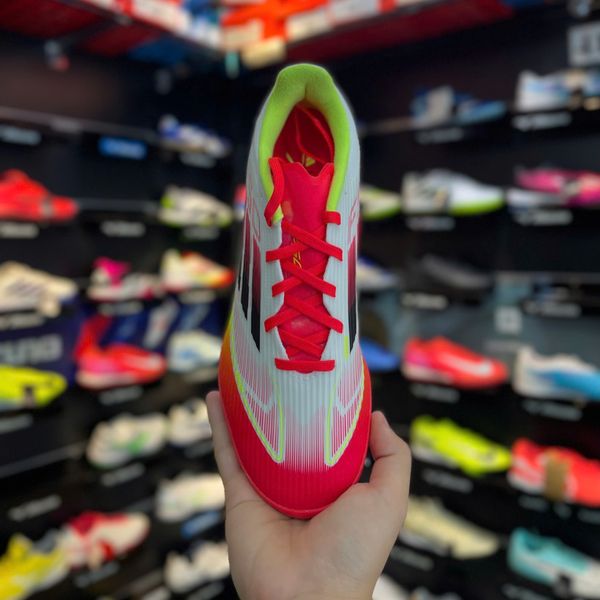  ADIDAS F50 LEAGUE PURE VICTORY TF - TRẮNG/ĐỎ - IE1231 