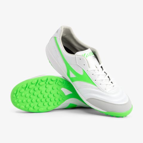  MIZUNO MORELIA SALA PRO FRONTIER PACK (BẢN ĐẾ MỚI) - TRẮNG/XANH LÁ - Q1GB251337 