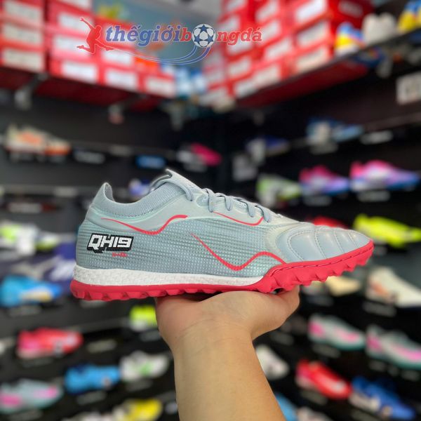  GIÀY ĐÁ BÓNG WIKA QH19 Z-VOL QUANG HẢI - XÁM HỒNG 