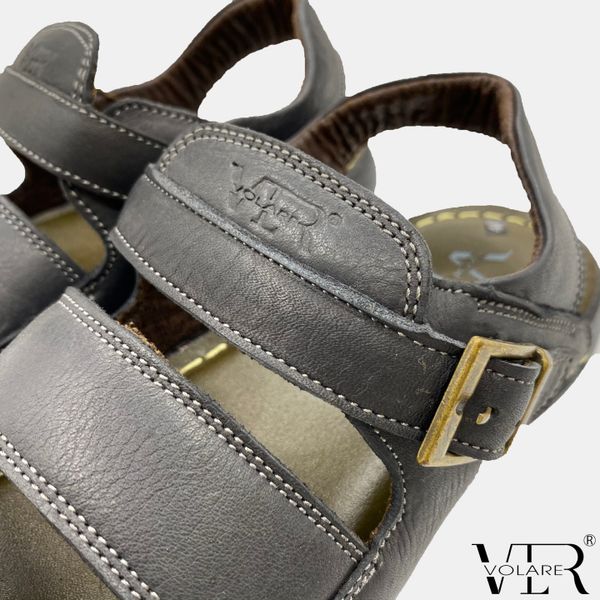  DÉP SANDAL NAM BA QUAI DA BÒ CAO CẤP VLR VOLARE 