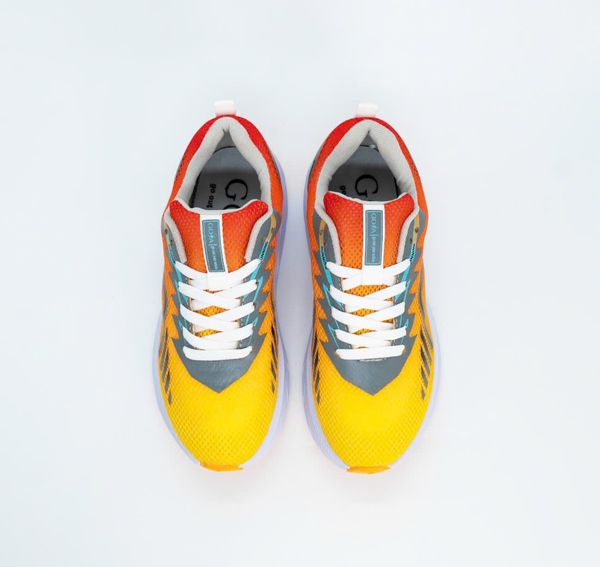  Giày Chạy Bộ Goya Training Plus 2024 Màu Vàng Đỏ 