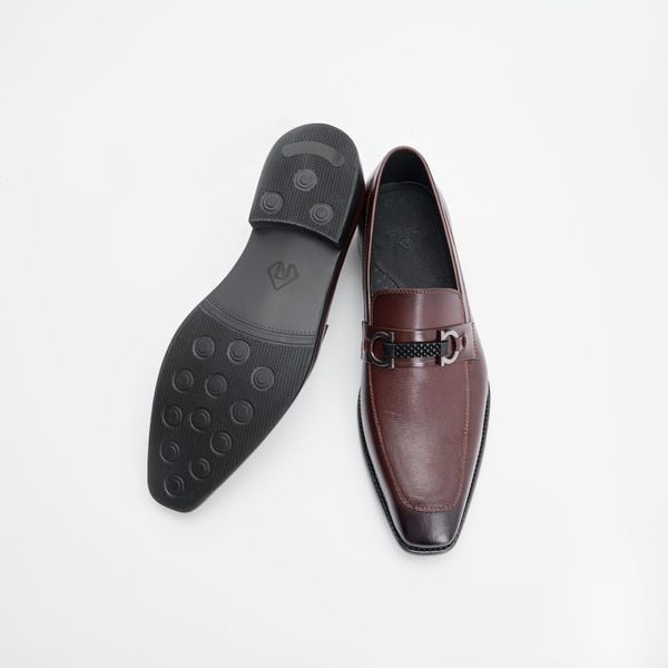  Giày Da Cao Cấp Loafer 