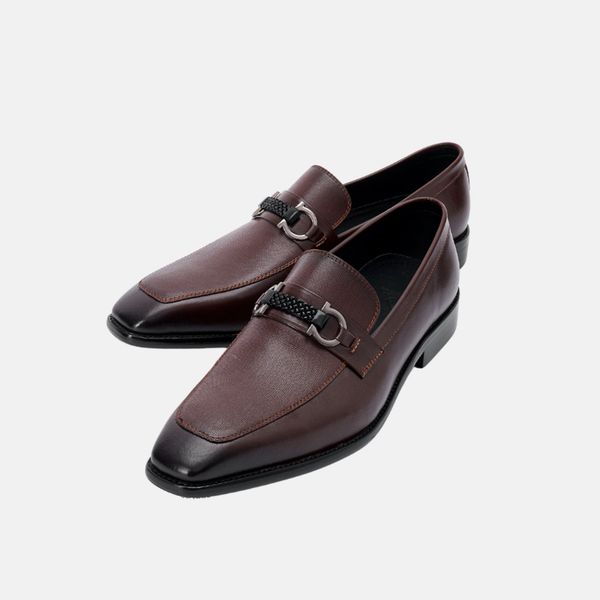  Giày Da Cao Cấp Loafer 