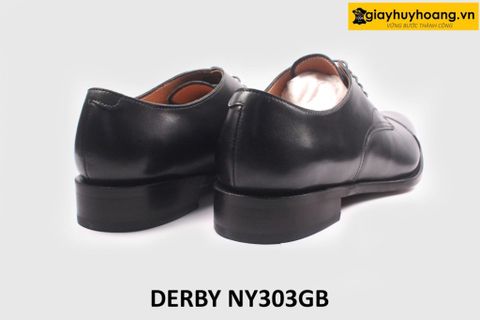  [Size 41+42+44] Giày da nam đẹp thoải mái cho chân Derby NY303GB 