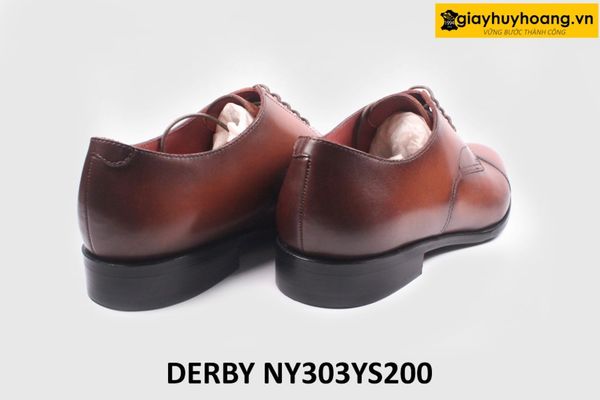  [Size 39+42] Giày da nam buộc dây đẹp mẫu mới Derby NY303YS200 