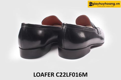  [Size 40] Giày lười nam thời trang công sở màu đen Loafer C22LF016M 