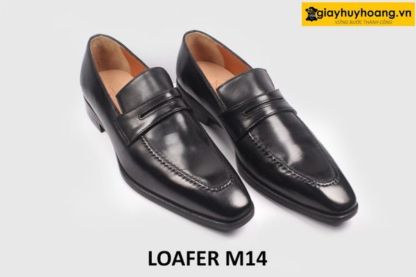  [Size 40+42+43] Giày lười nam công sở hàng hiệu Loafer M14 
