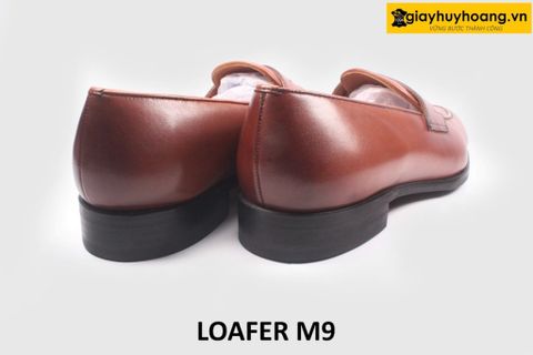  [Size 40+41+43] Giày da bò nam công sở Penny loafer M9 
