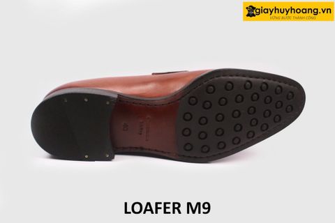  [Size 40+41+43] Giày da bò nam công sở Penny loafer M9 