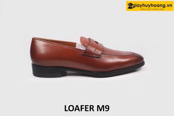  [Size 40+41+43] Giày da bò nam công sở Penny loafer M9 