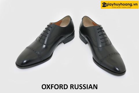  Giày tây nam công sở mẫu đẹp Oxford Captoe RUSSIAN 