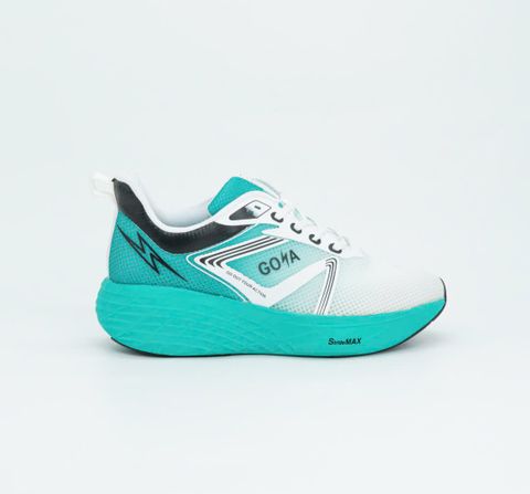  Giày Chạy Bộ GOYA Strides 2 Màu Trắng Xanh (Đế Xanh) 