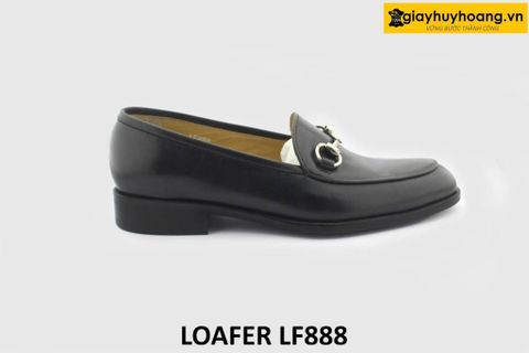  [size 39] Giày lười da nam có khóa horesit Loafer LF888 