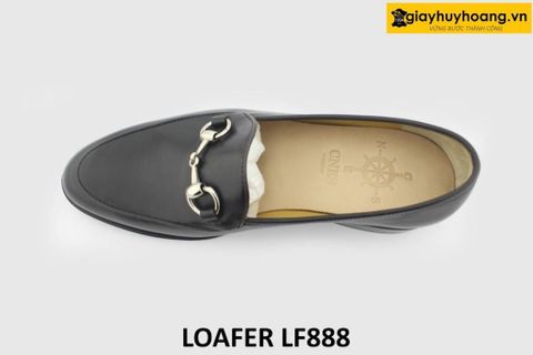  [size 39] Giày lười da nam có khóa horesit Loafer LF888 