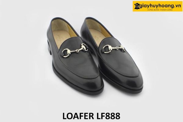  [size 39] Giày lười da nam có khóa horesit Loafer LF888 