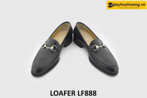  [size 39] Giày lười da nam có khóa horesit Loafer LF888 