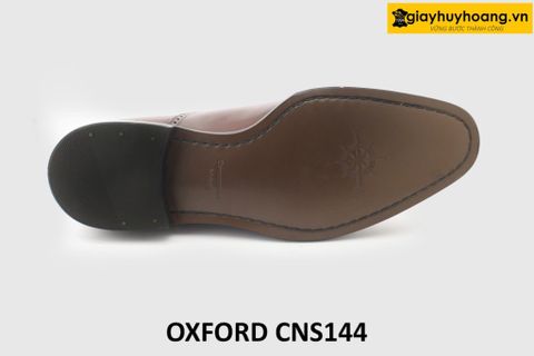 [size 40+41] Giày da nam đế khâu chỉ bền bỉ Oxford CNS144 