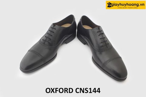  [size 40+41] Giày da nam đế khâu chỉ bền bỉ Oxford CNS144 