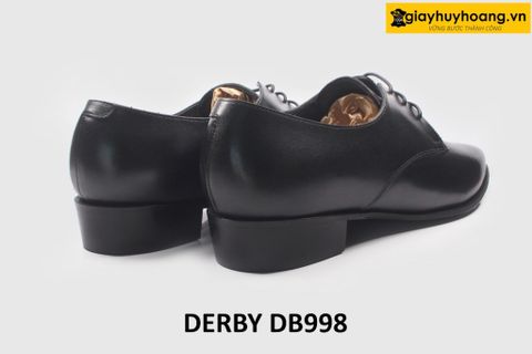  [Size 39] Giày da nam form dáng mũi nhọn cao cấp Derby DB998 