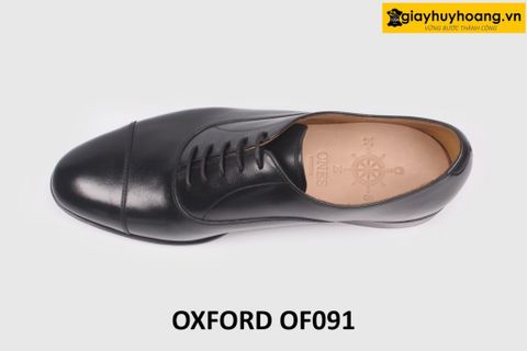  [Size 40] Giày da nam chính hãng công sở Oxford OF091 