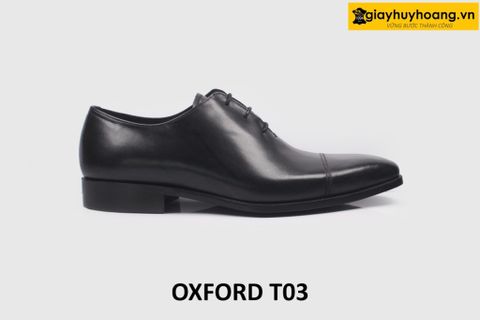  [Size 42] Giày da nam công sở thời trang Oxford T031 