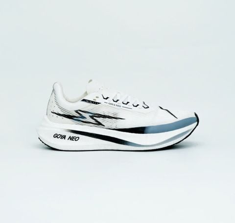  Giày Chạy Bộ GOYA NEO - GYNO Kết Hợp Tấm Carbon Màu Trắng Đen 
