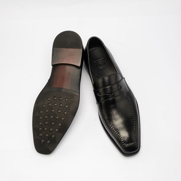  Giày Da Cao Cấp Loafer 