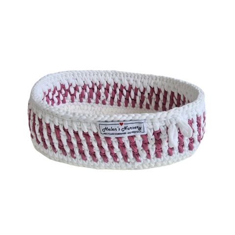  Giỏ Móc Len Hình Bầu Dục 