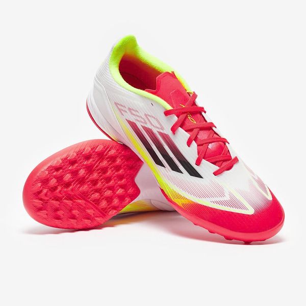  ADIDAS F50 LEAGUE PURE VICTORY TF - TRẮNG/ĐỎ - IE1231 