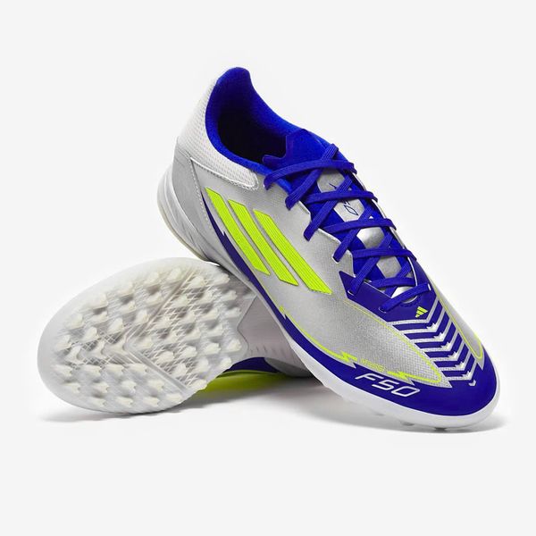  ADIDAS F50 MESSI LEAGUE LA VIDA RAPIDA TF - BẠC/XANH - IH0919 