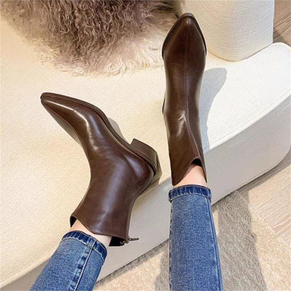  Giày boot nữ MWC NUBO- 9127 