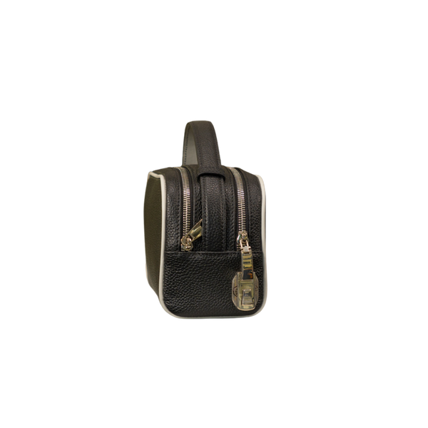  Bóp Tay Dáng Golf Có Khóa – Chất Liệu Da Bò Mill- NVB-064 