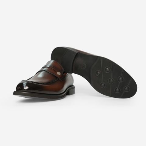  Giày Da Bê Non Cao Cấp Penny Loafer – Đẳng Cấp Sang Trọng Cho Phái Mày Râu 
