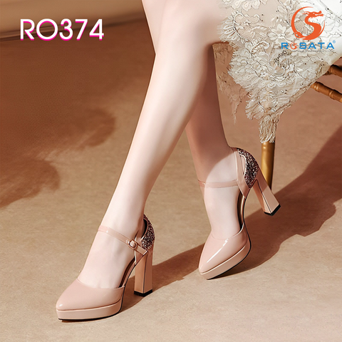  GIÀY CAO GÓT THỜI TRANG RO374 