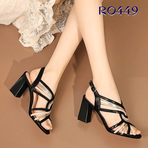  GIÀY CAO GÓT THỜI TRANG RO449 