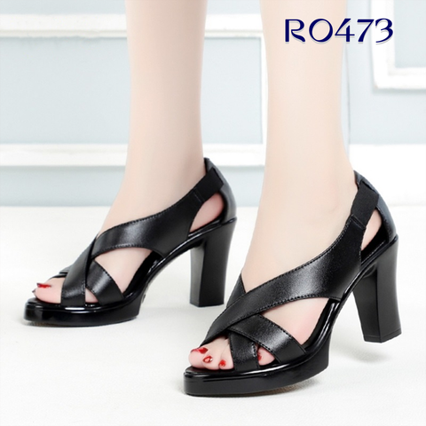  GIÀY CAO GÓT THỜI TRANG RO473 